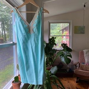 Lily Pulitzer Bentley Shift in Poolside Blue